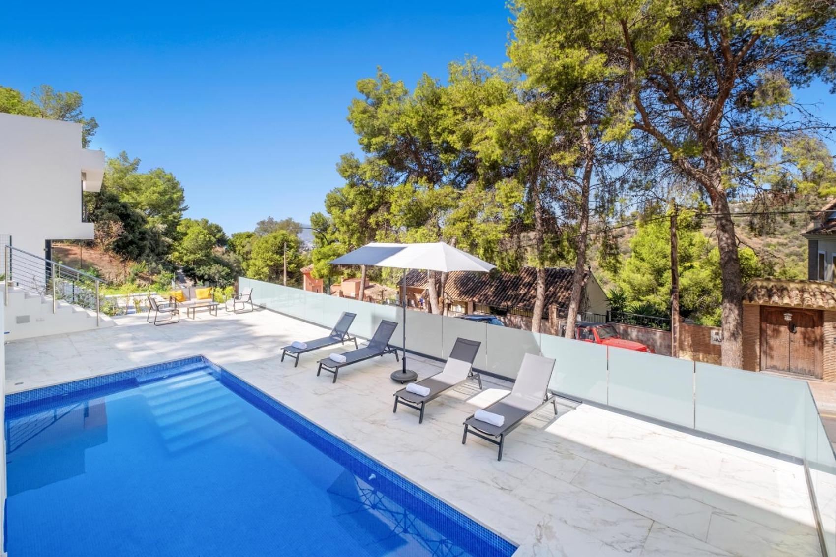 Villas Pinares De San Anton - Sea, City, Mountain, Views Malaga Ngoại thất bức ảnh