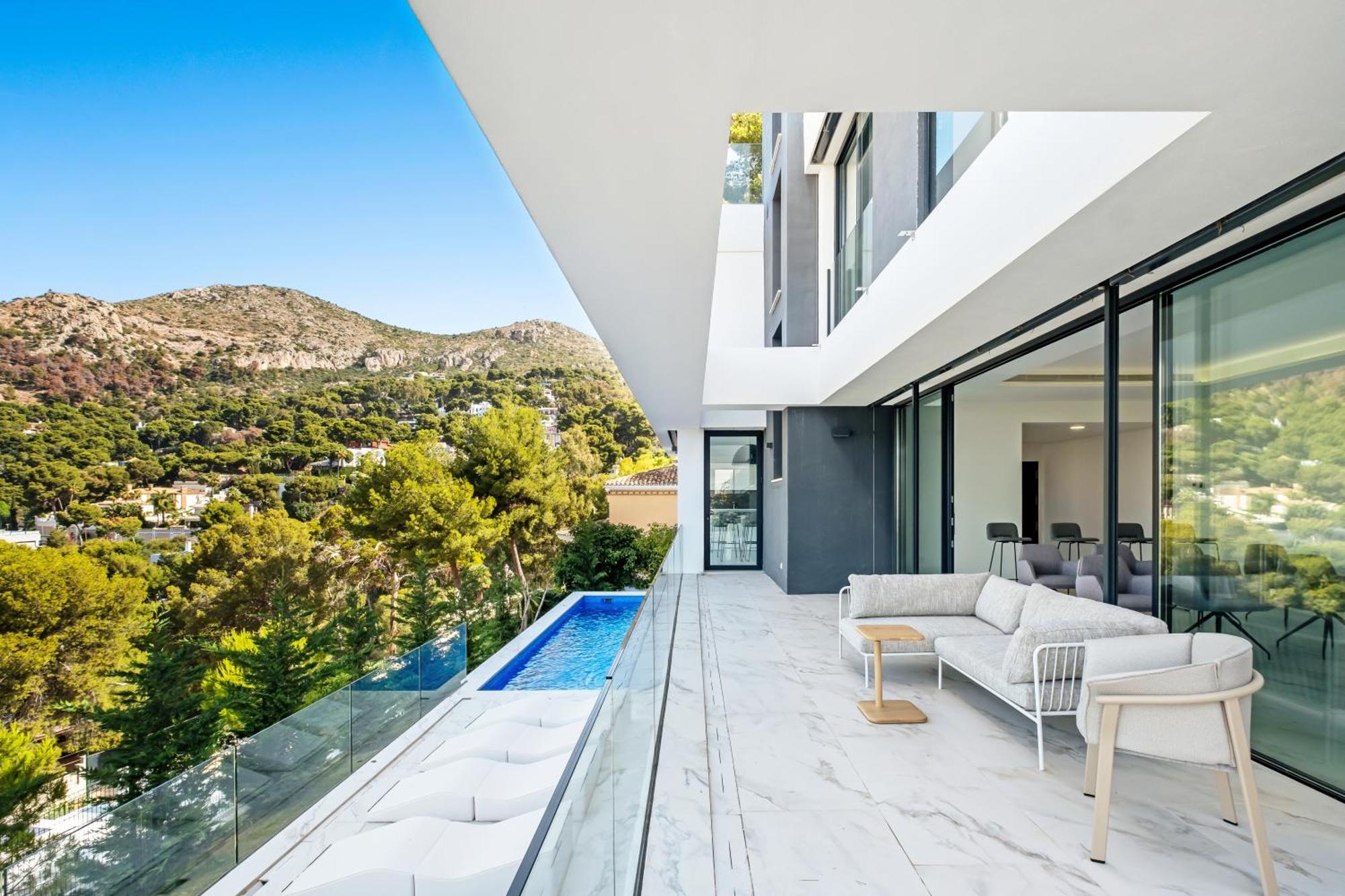 Villas Pinares De San Anton - Sea, City, Mountain, Views Malaga Ngoại thất bức ảnh