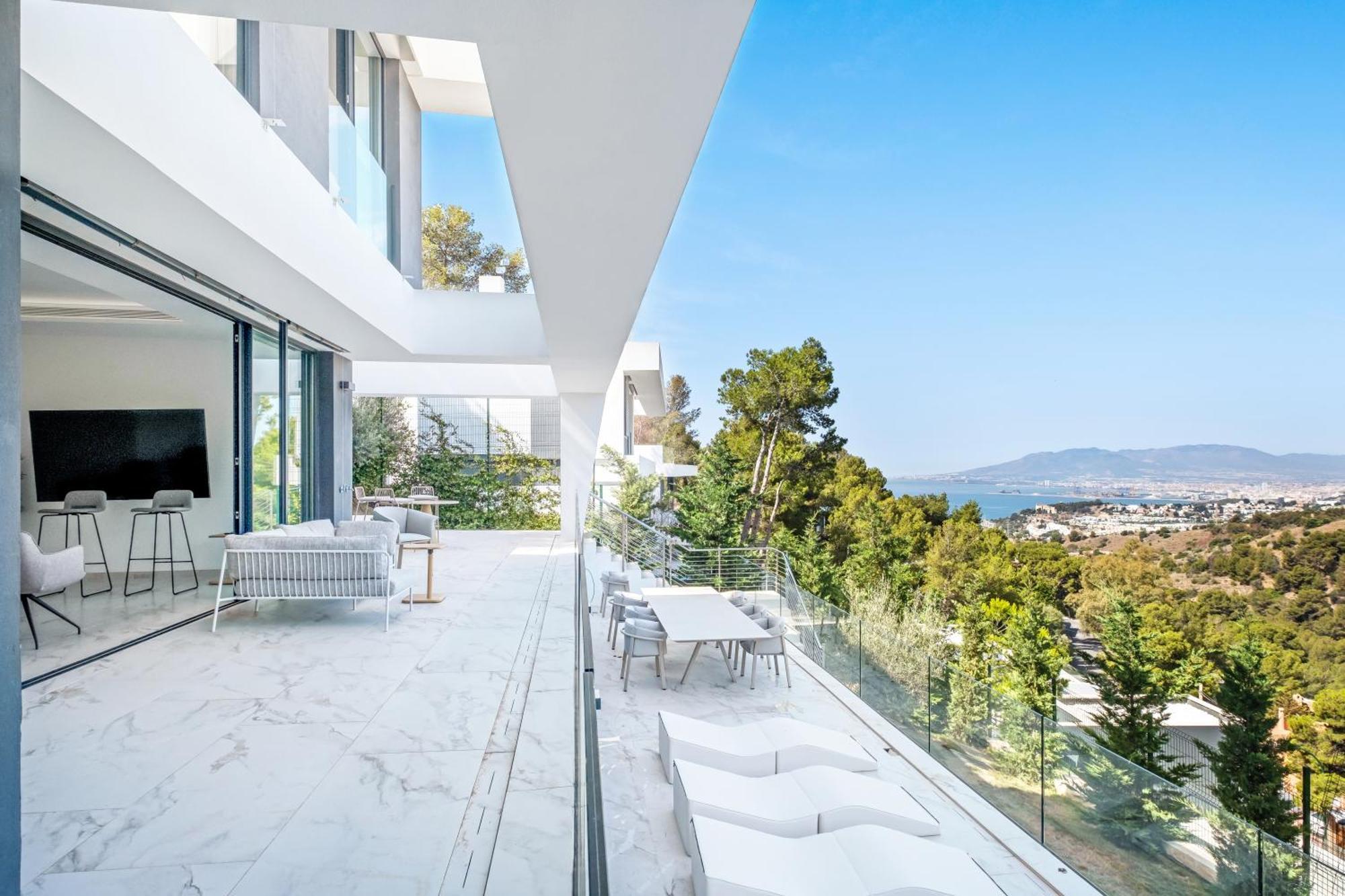 Villas Pinares De San Anton - Sea, City, Mountain, Views Malaga Ngoại thất bức ảnh