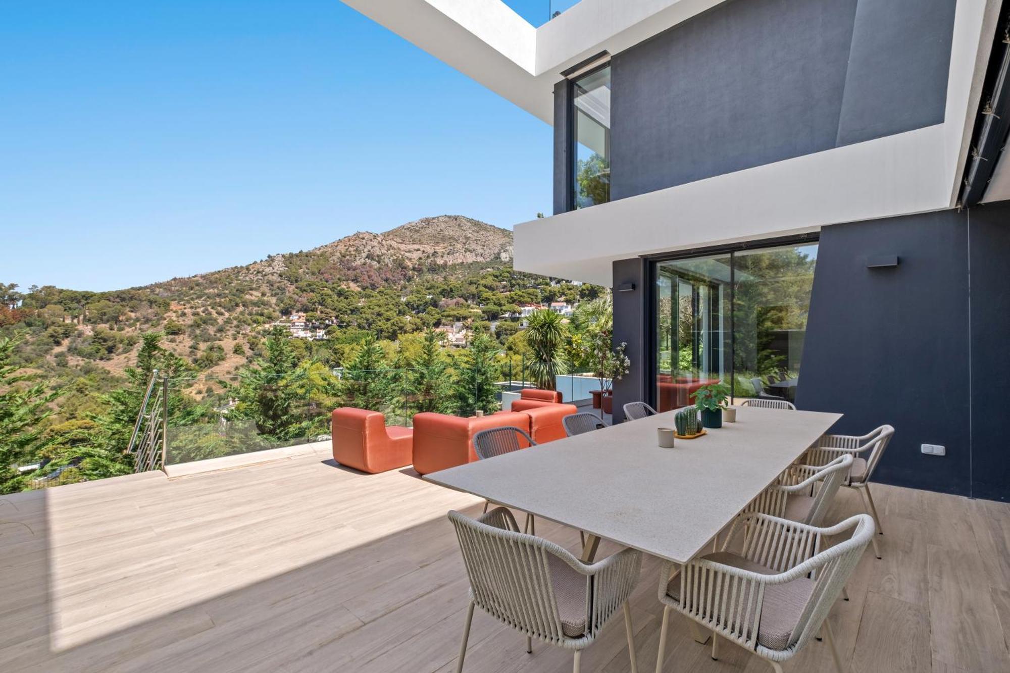 Villas Pinares De San Anton - Sea, City, Mountain, Views Malaga Ngoại thất bức ảnh